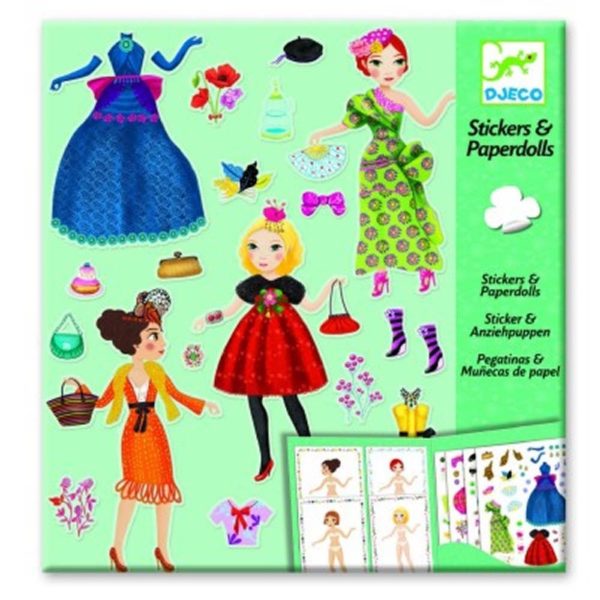 Stickers and paperdolls trop mode...